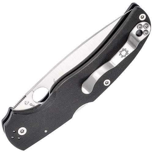 Native Chief Black G-10 Handle Folding Blade Knife