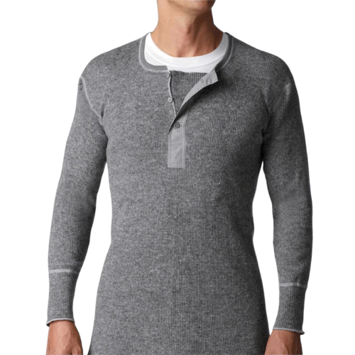 Heavy Weight Wool Henley