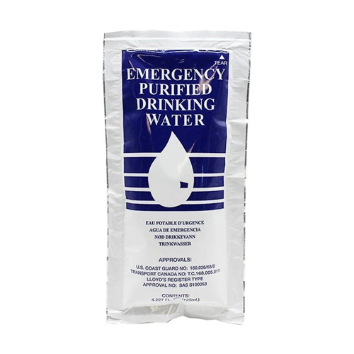 Emergency Purified Drinking Water