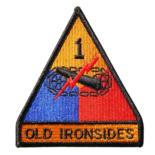 Old Ironsides Embroidered Military Patch