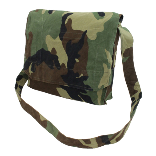 Croatian Surplus Camo Canvas Shoulder Bag
