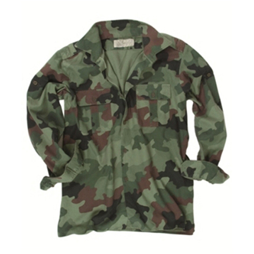 Serbian Camo Used Field Shirt