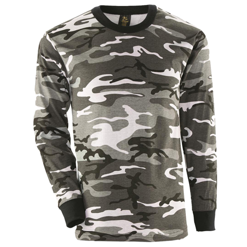 Camouflage Long Sleeve Shirt