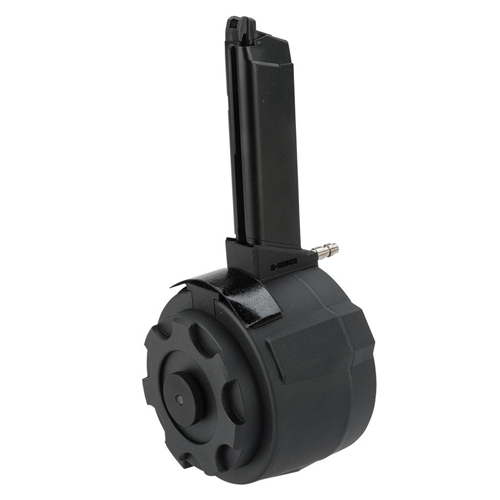 Tapp Airsoft Glock Series 1500 Round Electric Drum Magazine