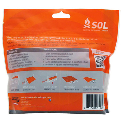 Emergency Shelter Bag