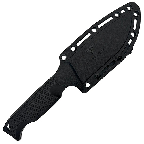 Drop Point Black Oxide Fixed Knife
