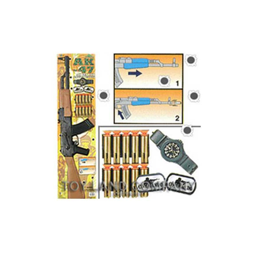 Ak-47 Air Gun W/Safety Bullets