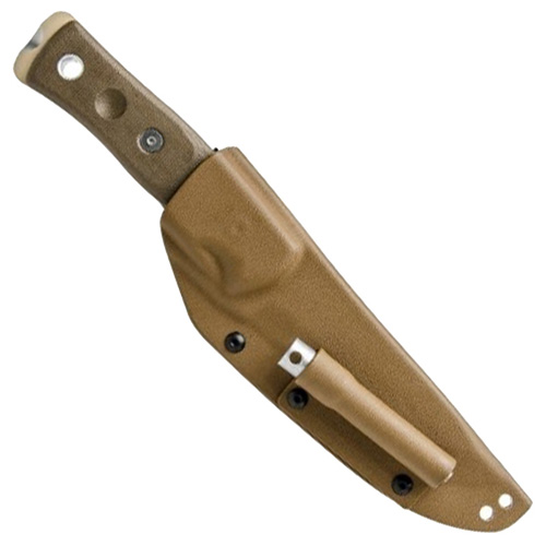 Brothers of Bushcraft Canvas Micarta Handle Fixed Blade Knife