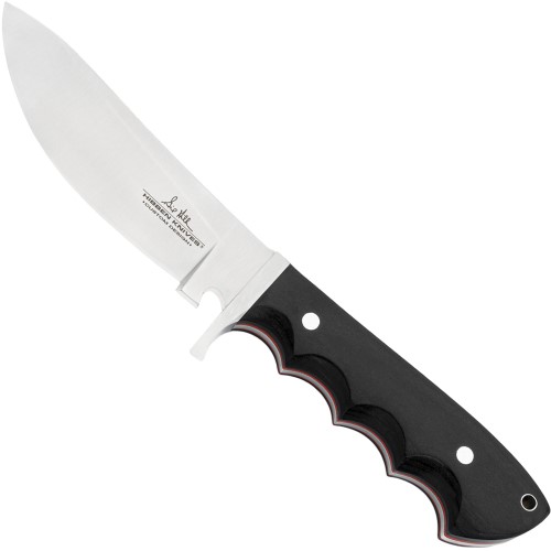 Hibben Drop Point Pro Hunter Knife: Black. Perfect for hunting. Available at BuyCamouflage.com.