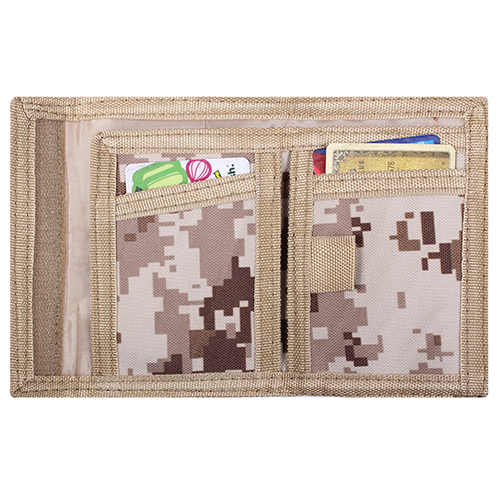 Digital Camo Commando Wallet