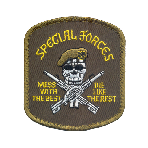 Ultra Force Special Forces Mess W Best Patch