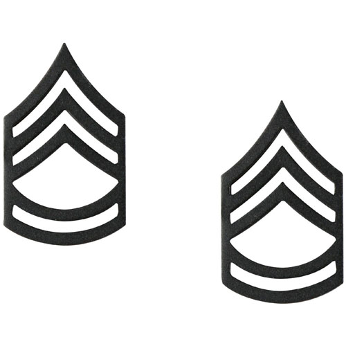 Sergeant First Class Polished Insignia Pin