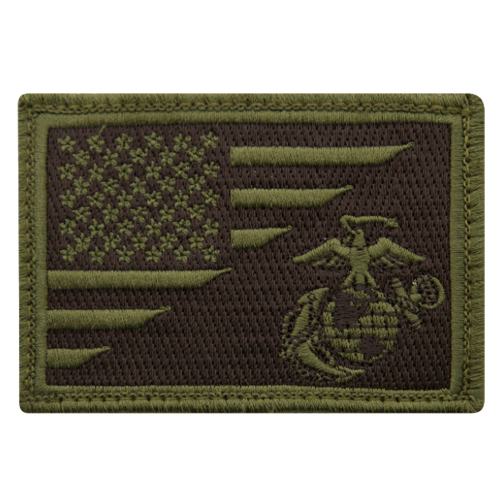US Flag /USMC Eagle/ Globe and Anchor Morale Patch