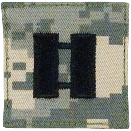 U.S. Made Embroidered Rank Insignia - Captain Insignia