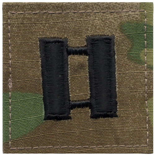 U.S. Made Embroidered Rank Insignia - Captain Insignia