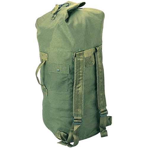 G.I. Type Enhanced Double Strap Duffle Bag