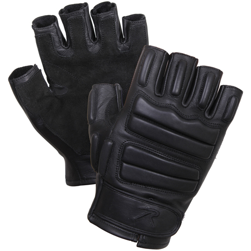 Fingerless Padded Tactical Gloves