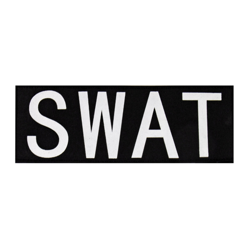 SWAT Patch With Hook Back