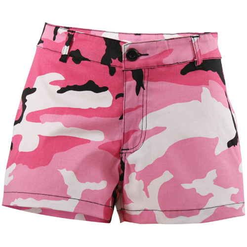 Ultra Force Womens Pink Camo Short