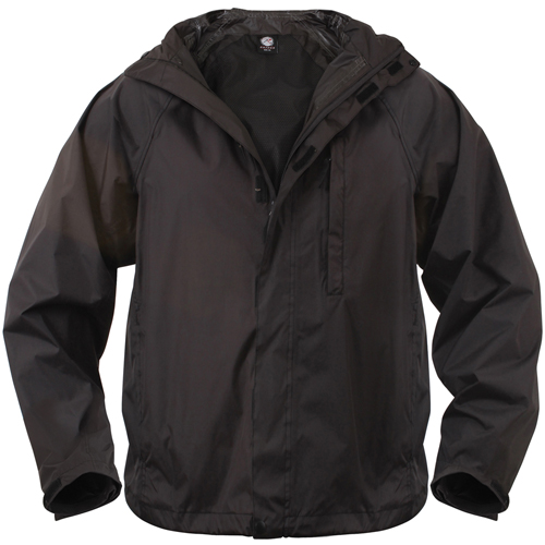 Mens Packable Rain Jacket