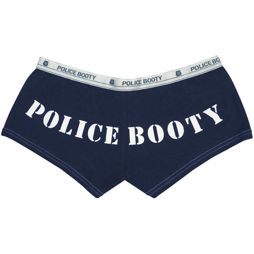 Womens Police Booty Shorts