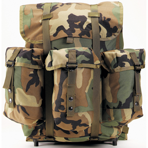 Ultra Force GI Plus Medium Camouflage Enhanced Nylon ALICE Pack W Frame