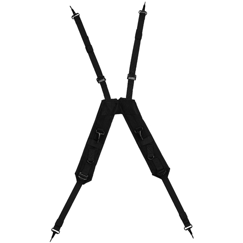 GI Type Enhanced H Style LC-1 Black Suspenders