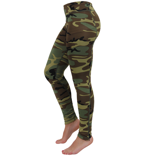 Ultra Force Womens Camo Performance Leggings