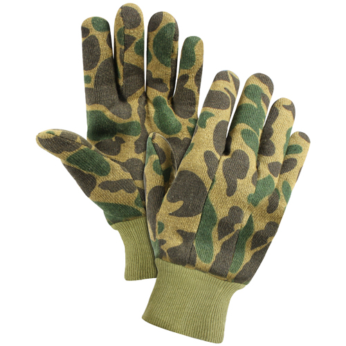 Camo Jersey Work Gloves