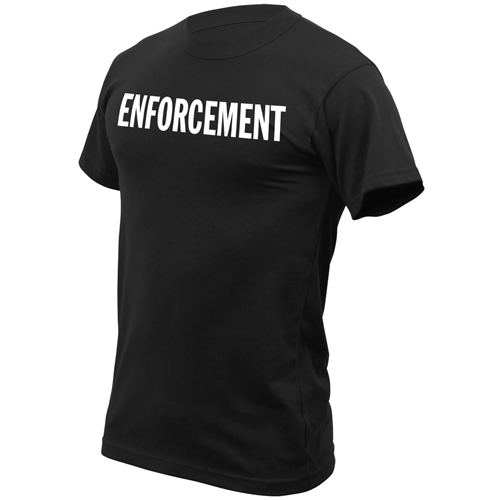 Mens 2-Sided Enforcement T-Shirt
