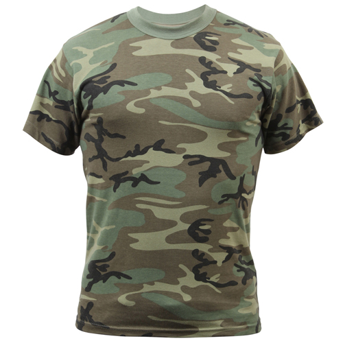 Great vintage camouflage t-shirt for work or outdoors.  Get yours now.