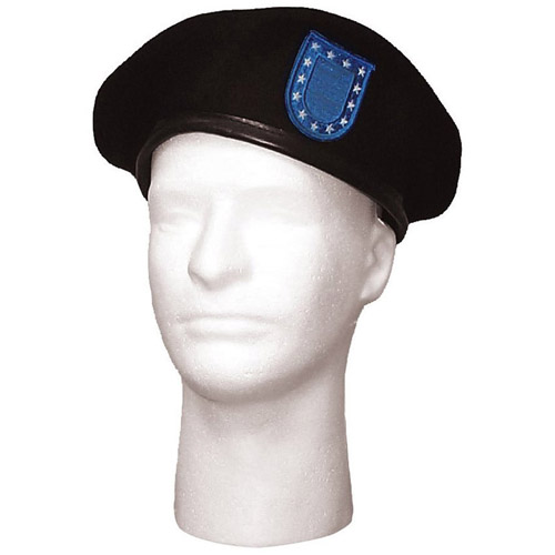 GI Type Blue Flash Beret