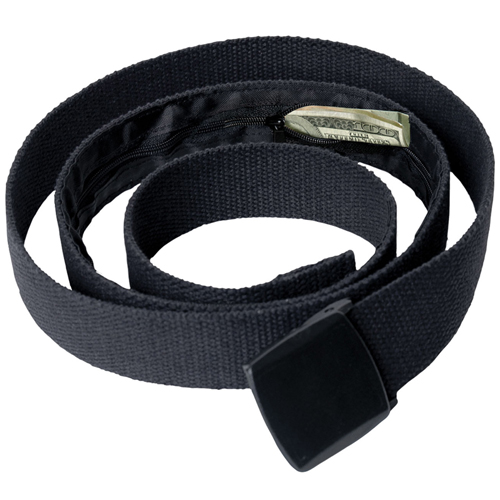 54 Inch Travel Web Wallet Belt