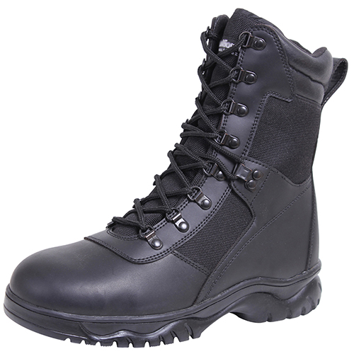 Insulated 8 Inch Side Zip Tactical Boot