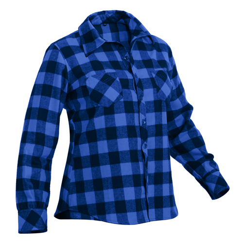 Womens Plaid Flannel Shirt