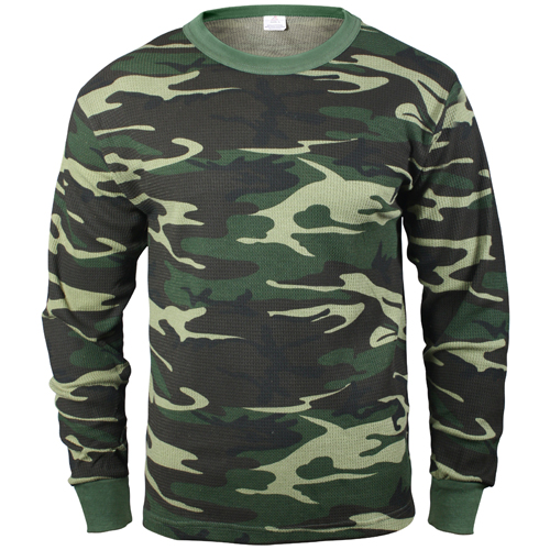 Mens Thermal Knit Underwear Top