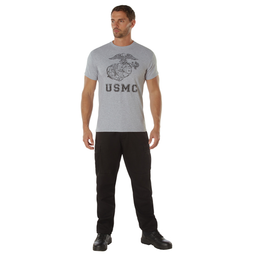 Mens Vintage USMC Globe & Anchor T-Shirt