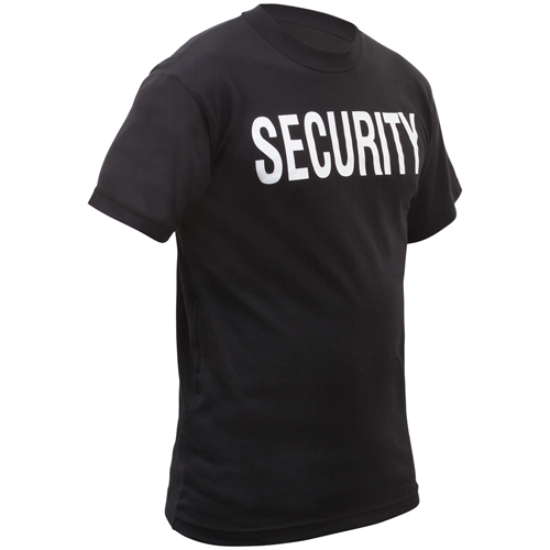 Mens 2-Sided Security T-Shirt