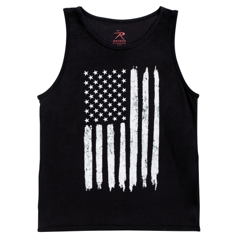 Distressed U.S. Flag Tank Top