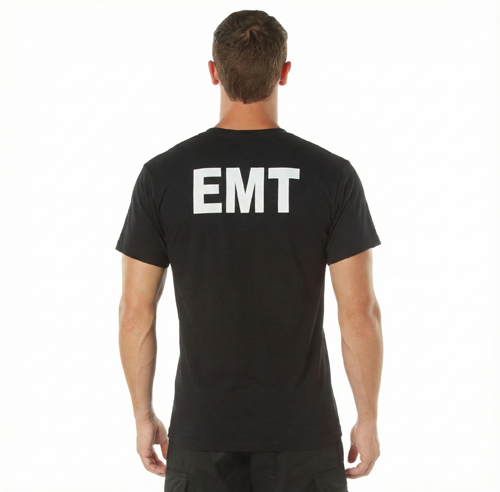 Mens 2-Sided EMT Logo T-Shirt