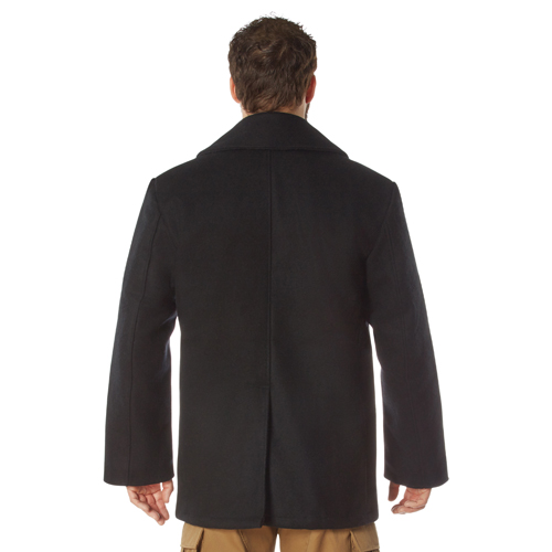 Mens US Navy Type Pea Coat