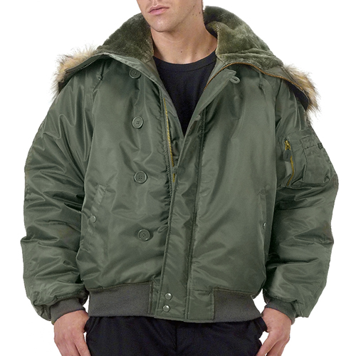 Ultra Force N-2B Flight Jacket - Sage Green