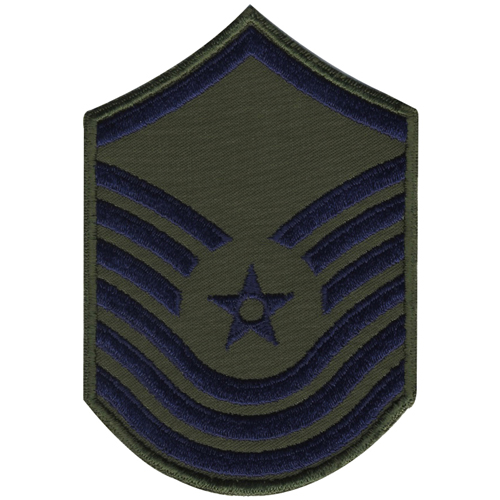 Usaf Senior Master Sergeant 1986-1992 Lrg Subdued Patch