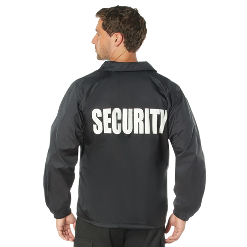 Mens Lined Coaches Security Jacket
