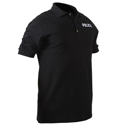 Mens Law Enforcement Printed Police Polo T-Shirt