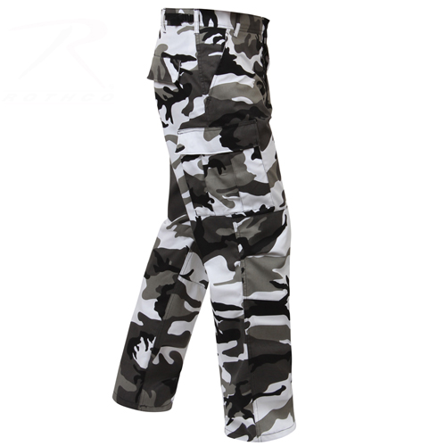 Mens Camo Tactical BDU Pants