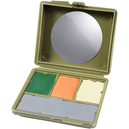 Face Paint Compact - 4 Color Multicam Camouflage