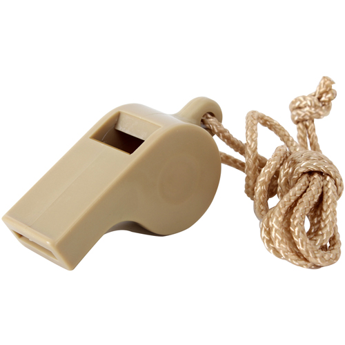 Ultra Force Gi Type Police Desert Tan Whistle