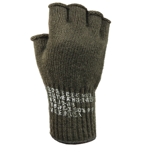 Fingerless Wool Gloves