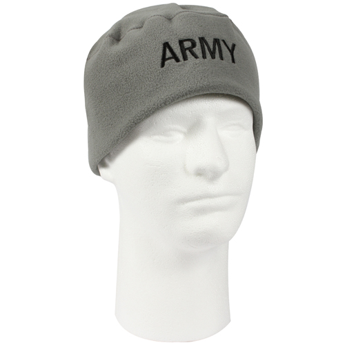 Army Military Embroidered Polar Fleece Watch Caps
